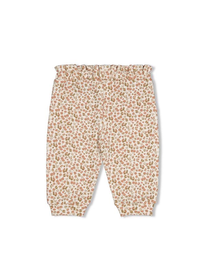 Broek AOP - Fall in Love 52202576 | Offwhite (600)