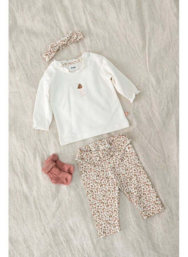 Legging AOP - Fall in Love 52202575 | Offwhite (600)