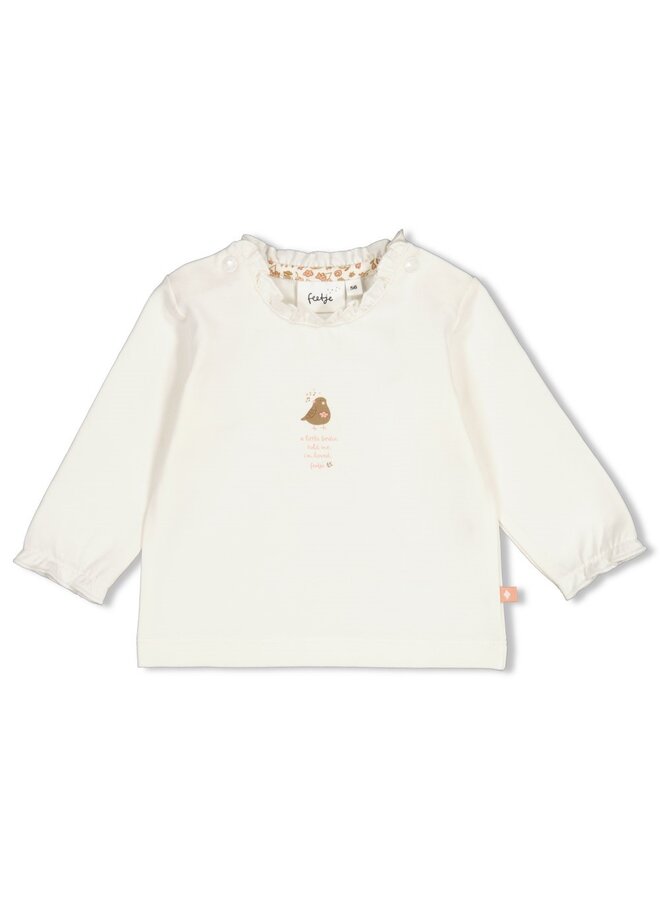 Longsleeve - Fall in Love 51602812 | Offwhite (600)