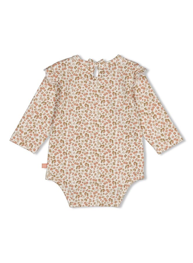 Romper AOP - Fall in Love 50200270 | Offwhite (600)