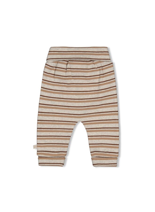 Broek rib met streep - Tiny Timber Tales 52202553 | Grijs melange (665)