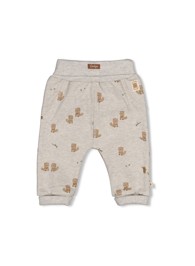 Broek AOP - Tiny Timber Tales 52202551 | Grijs melange (665)
