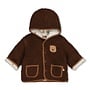 Omkeerbaar teddy jasje met capuchon - Tiny Timber Tales 51800364 | Bruin (400)