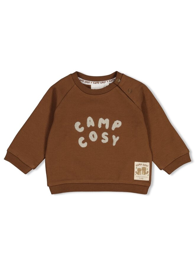 Sweater relaxed fit - Tiny Timber Tales 51602781 | Bruin (400)