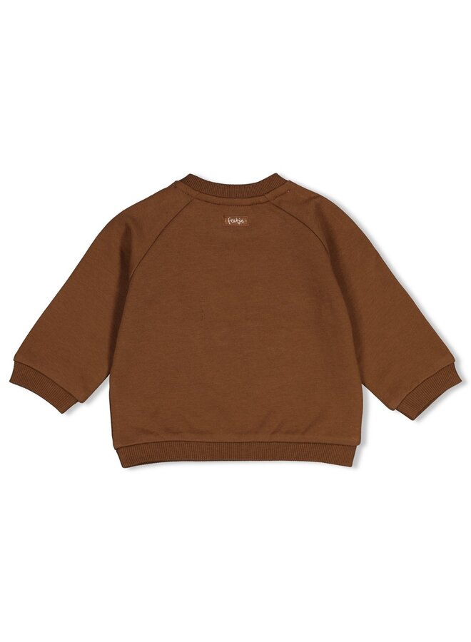 Sweater relaxed fit - Tiny Timber Tales 51602781 | Bruin (400)