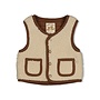 Omkeerbaar teddy gilet - Tiny Timber Tales 51200045 | Offwhite (600)