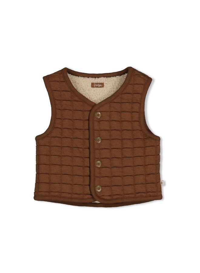 Omkeerbaar teddy gilet - Tiny Timber Tales 51200045 | Offwhite (600)