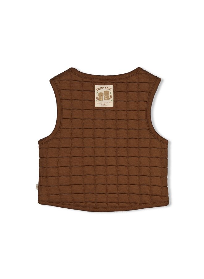 Omkeerbaar teddy gilet - Tiny Timber Tales 51200045 | Offwhite (600)