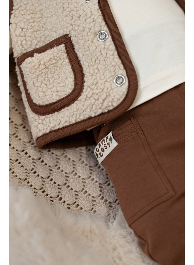 Omkeerbaar teddy gilet - Tiny Timber Tales 51200045 | Offwhite (600)