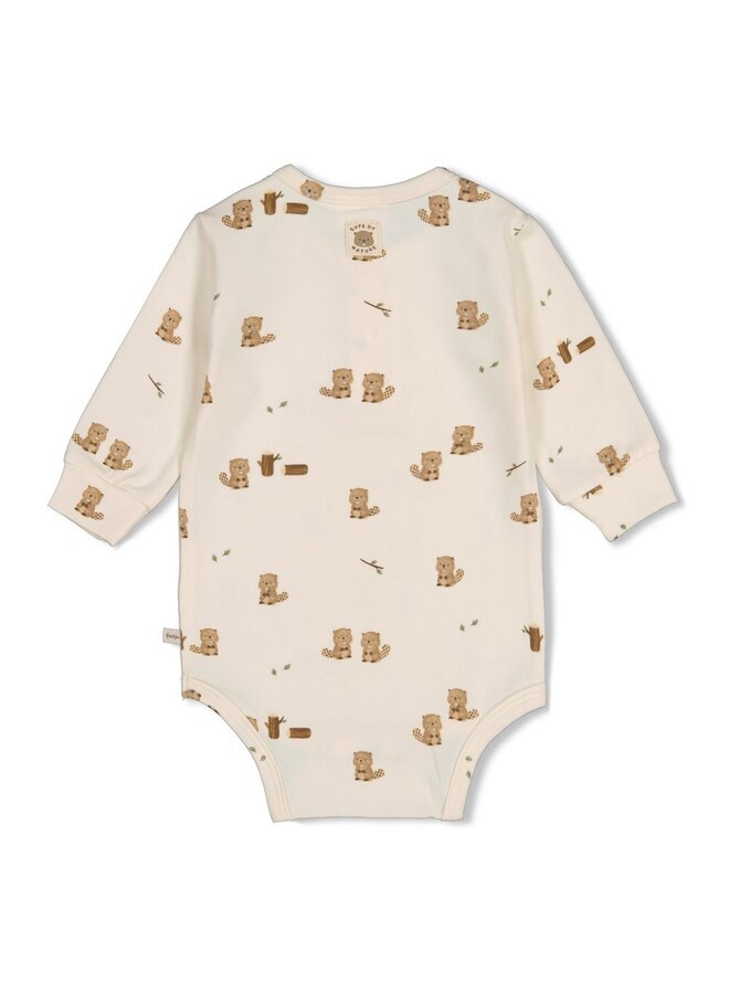 Romper AOP - Tiny Timber Tales 50200266 | Offwhite (600)