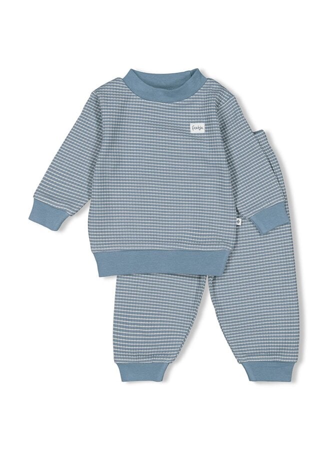 Pyjama wafel | Ice Blue