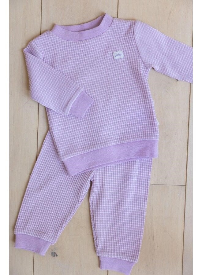 Pyjama wafel | Lilac