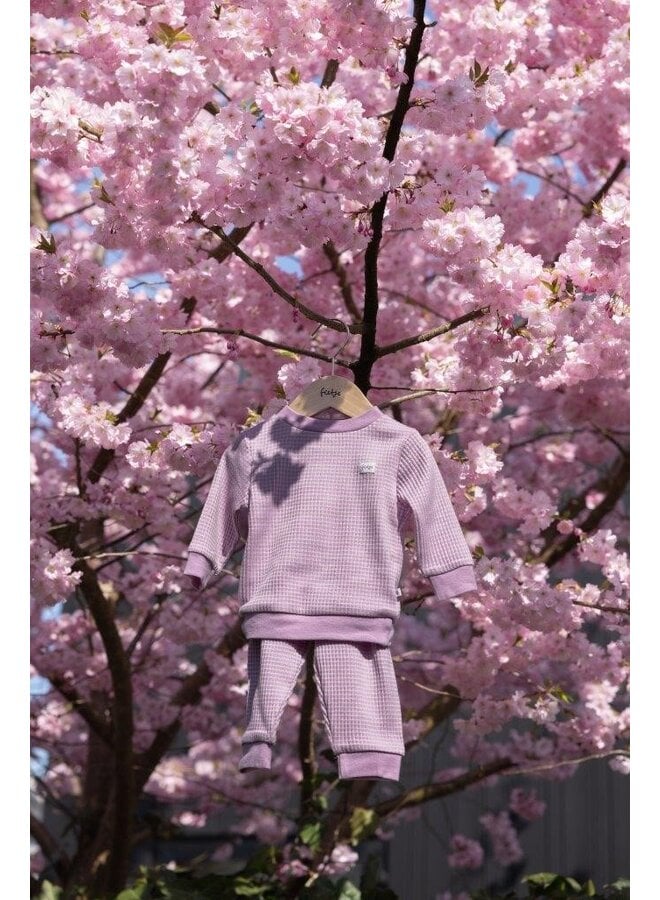 Pyjama wafel | Lilac
