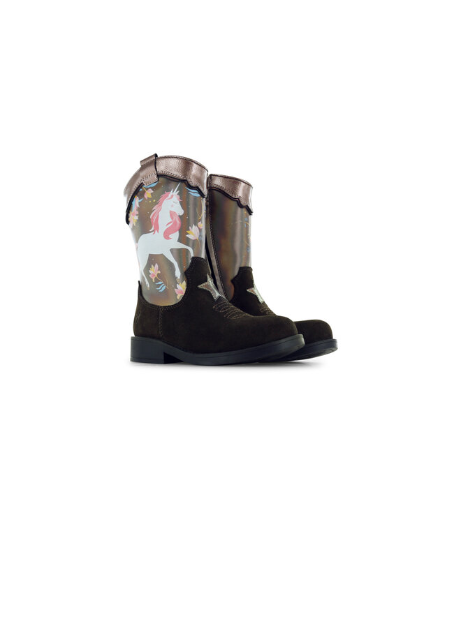 NW26W010-A | Dark Brown Unicorn