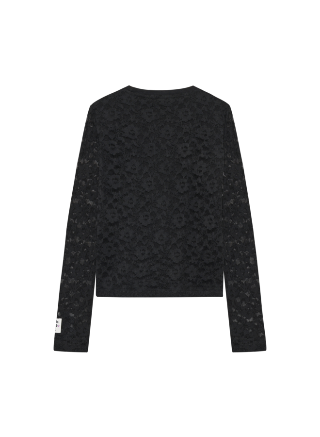 Longsleeve Lace  970954 | Black -1999 (AW26)