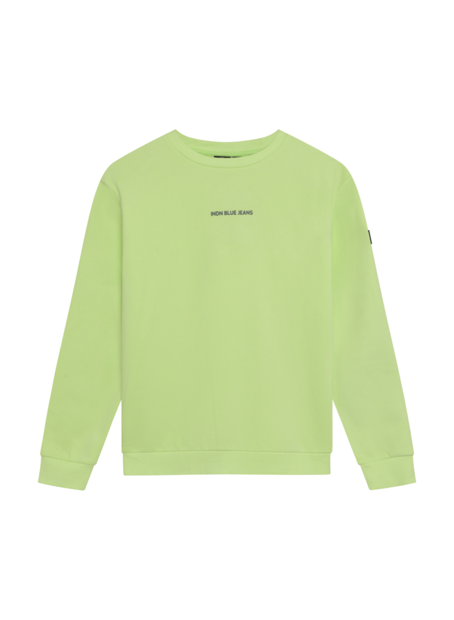 Loose Fit Sweat INDN Brushed 960758 | Fresh Lime-9825 (AW26)
