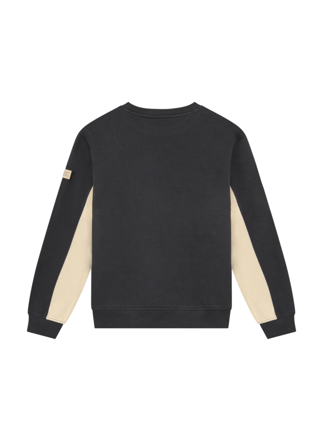 Loose Fit Sweat IB Chest Brush 960759 | Antra Ash-1961 (AW26)