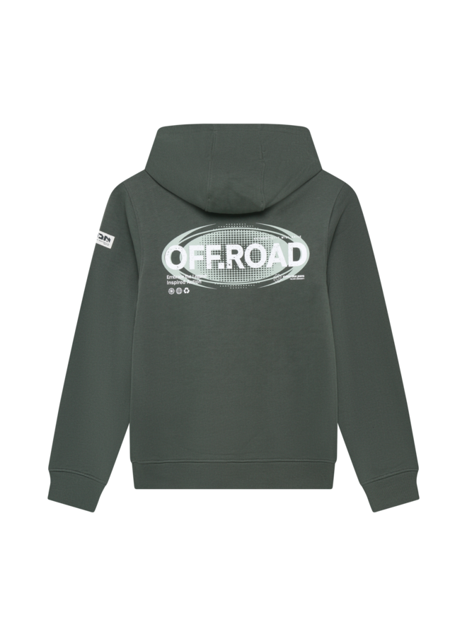 Hoodie Indian Brushed 960769 | Dust Army-9887 (AW26)