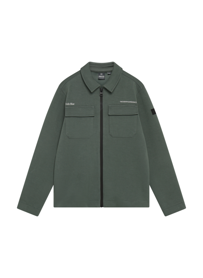 Shirt Jacket Zip Indian 960779 | Dust Army-9887 (AW26)
