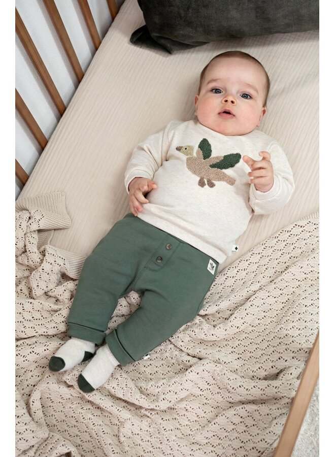 Sokken - Wiggle and Waddle 50400384 | Offwhite melange (610)