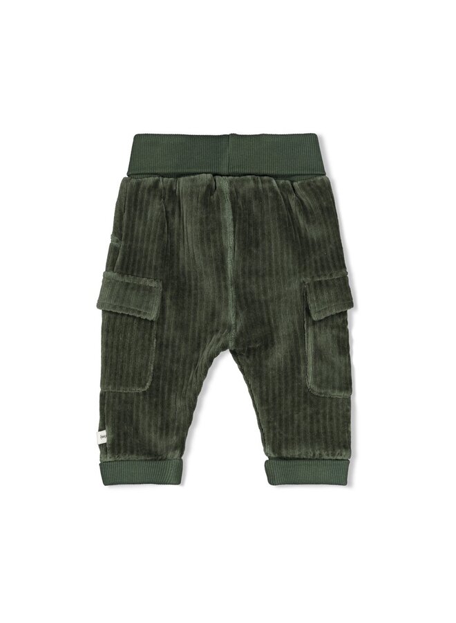 Broek velours rib - Wiggle and Waddle 52202598 | Groen (300)