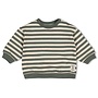 Sweater streep oversized - Wiggle and Waddle 51602842 | Groen (300)