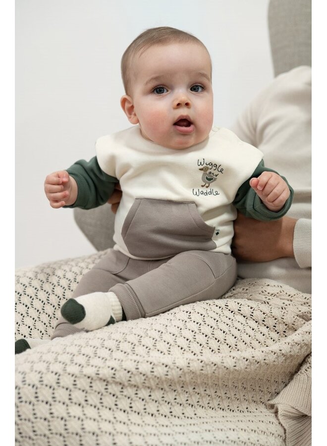 Sweater relaxed fit - Wiggle and Waddle 51602841 | Offwhite (600)