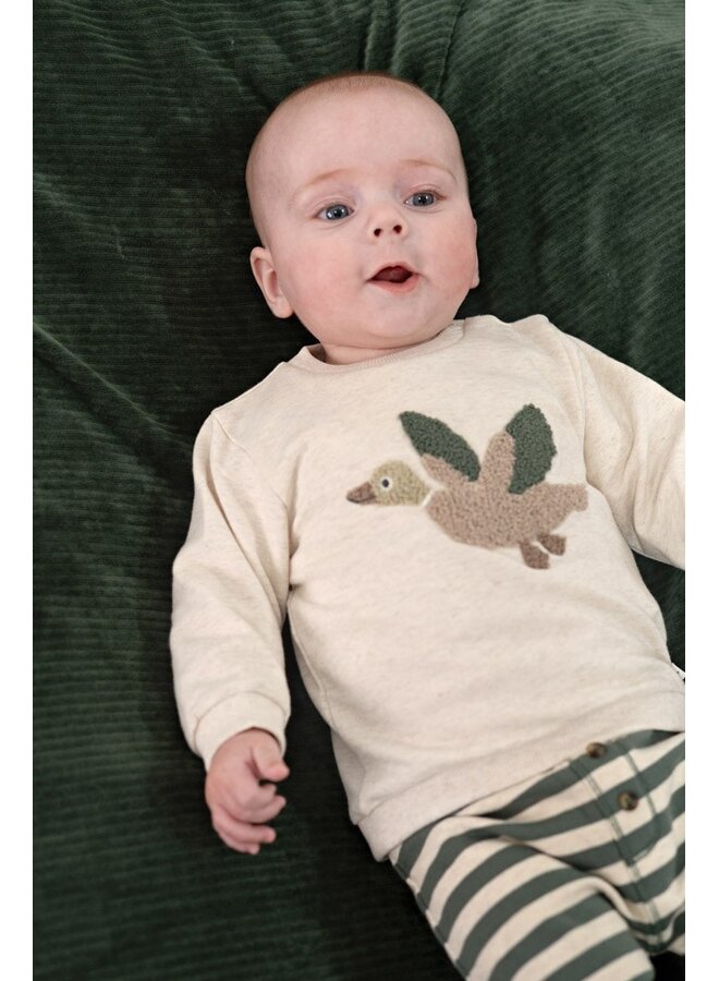 Sweater - Wiggle and Waddle 51602840 | Offwhite melange (610)