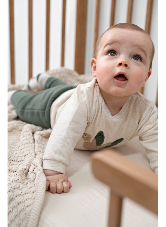 Sweater - Wiggle and Waddle 51602840 | Offwhite melange (610)