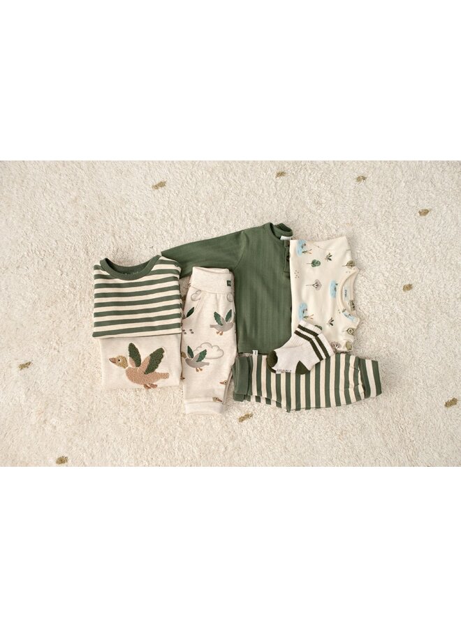 Longsleeve AOP - Wiggle and Waddle 51602836 | Offwhite (600)
