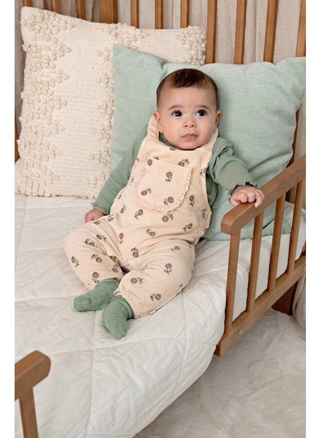 Longsleeve pointelle rib - Lucky Bloombird 51602891 | Jade Groen (335)