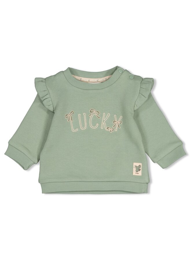 Sweater relaxed fit - Lucky Bloombird 51602889 | Jade Groen (335)