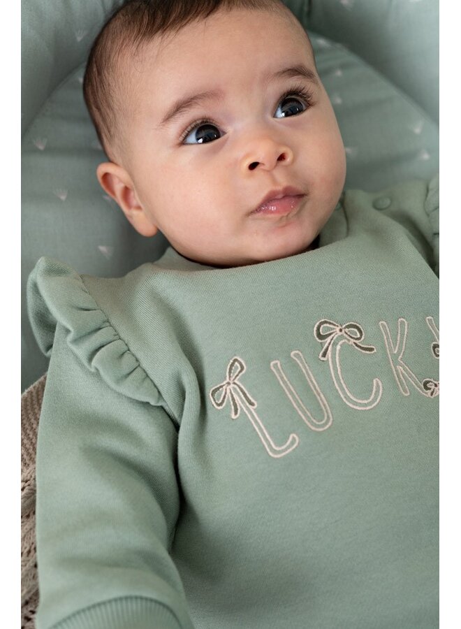 Sweater relaxed fit - Lucky Bloombird 51602889 | Jade Groen (335)