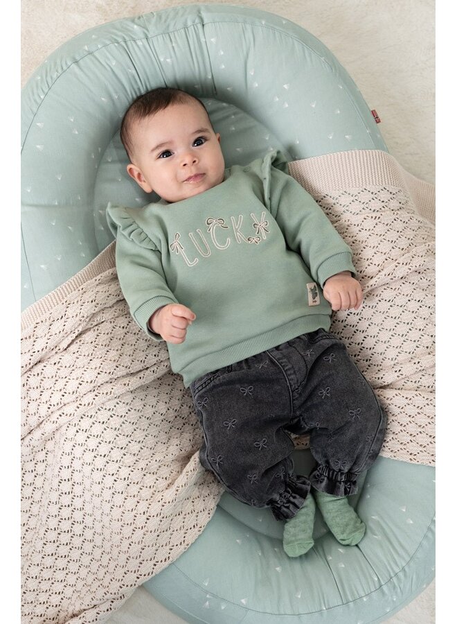 Sweater relaxed fit - Lucky Bloombird 51602889 | Jade Groen (335)