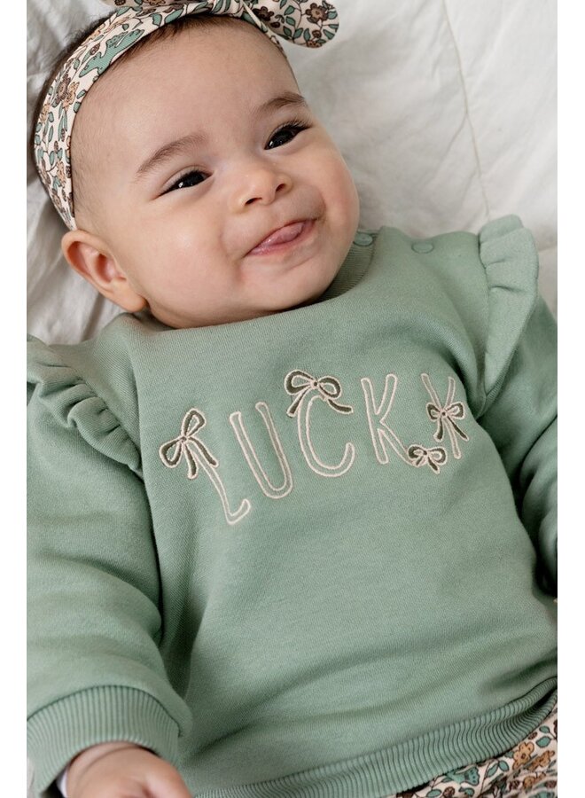 Sweater relaxed fit - Lucky Bloombird 51602889 | Jade Groen (335)