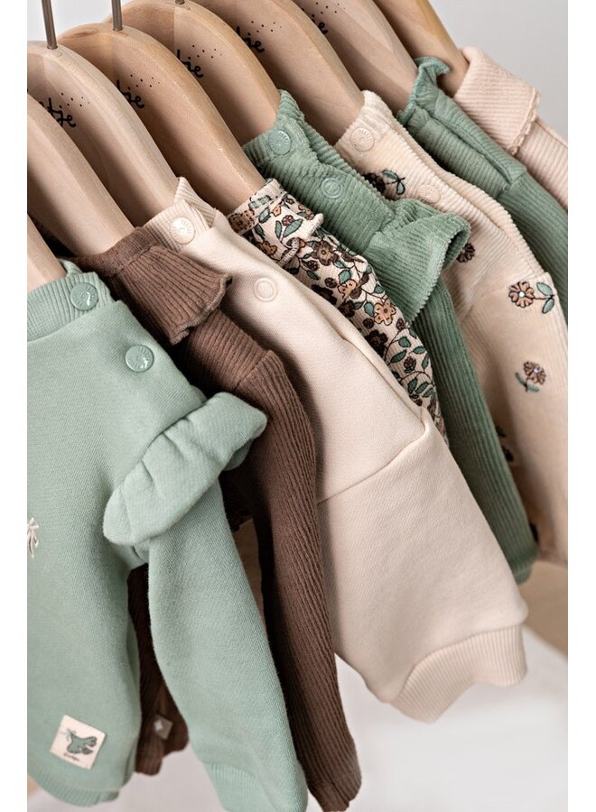 Sweater boxy oversized - Lucky Bloombird 51602887 | Offwhite (600)