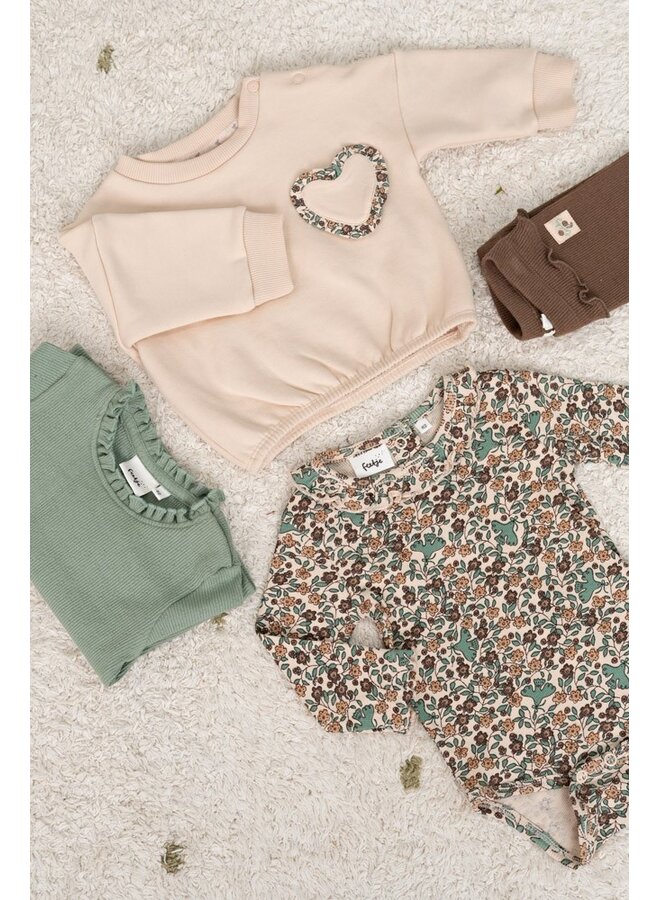 Sweater boxy oversized - Lucky Bloombird 51602887 | Offwhite (600)