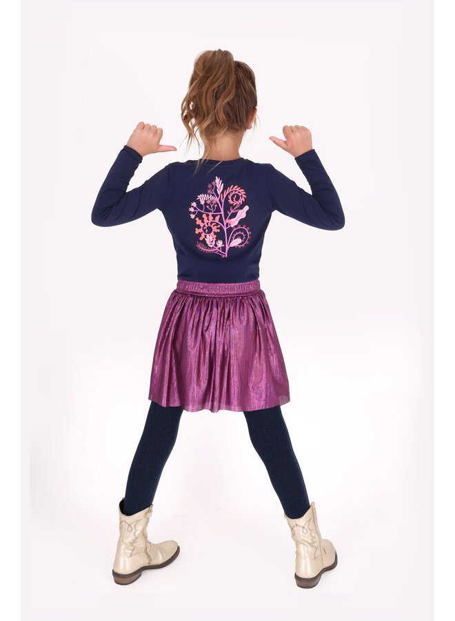 B.Nosy Daisy Dress Y607-5857 | Navy-190 (W26)