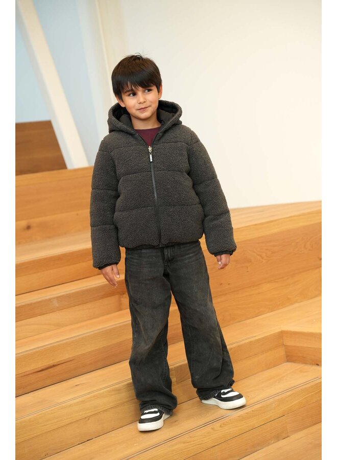 Jari B.Nosy boys revesible jacket Y608-6220 | Black-099 (W26)