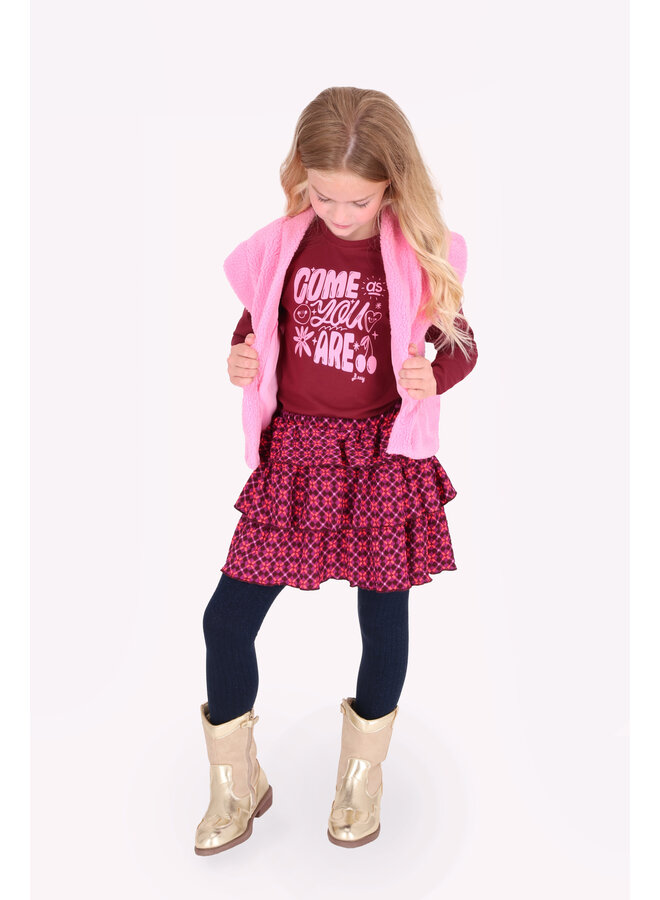 B.nosy Rua Skirt Y607-5751 | SMART AOP-990 (W26)