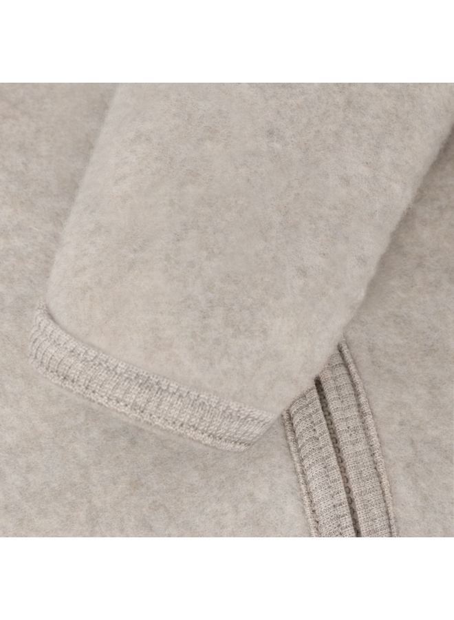 Pram Suit Wool Fleece 6546 | Camel Melange-2044