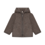 Jacket Wool Fleece  6548 | Brown Melange-2152