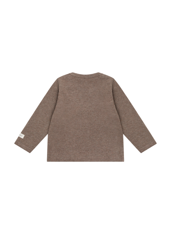 T-shirt LS Melange Rib 423270 | Mountain Trial Melange-2780 (W26)