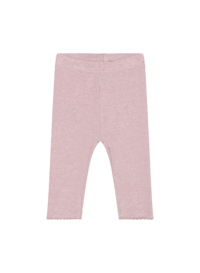 Leggings Melange Rib 423271 | Pale Mauve Melange-5016 (W26)