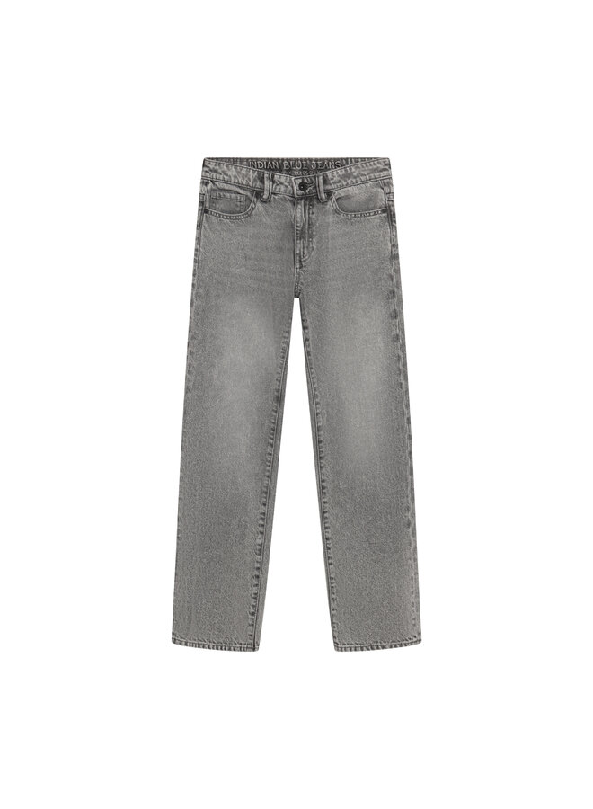 Wide Loose Fit Grey Jeans 7067 | Light Grey Denim-1170 (AW26)