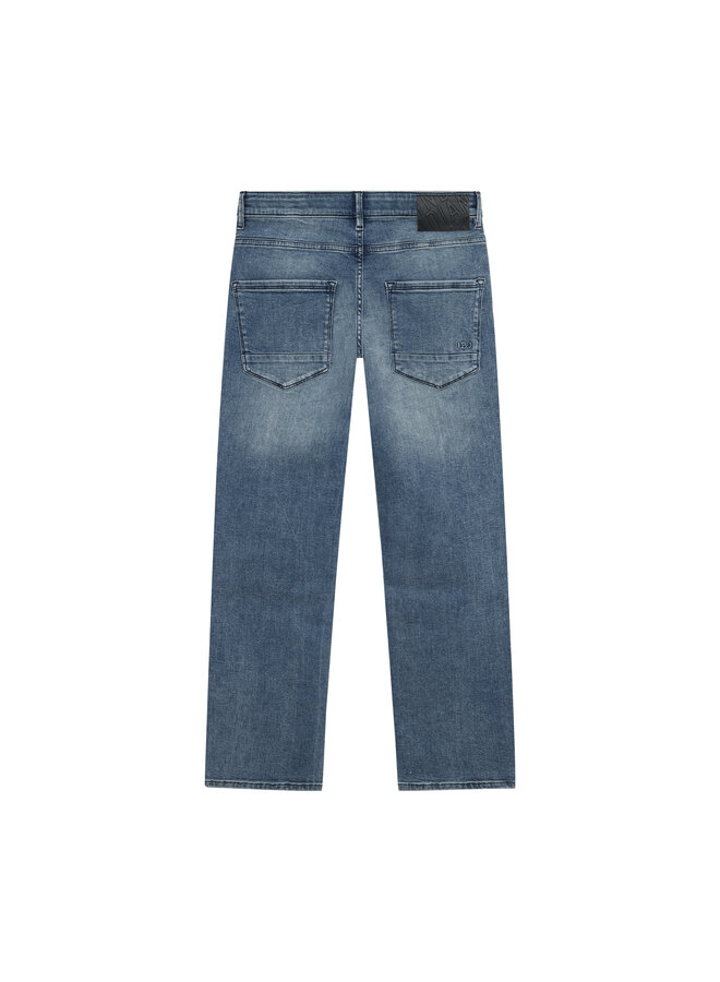 Wide Loose Fit Blue Jeans 7068 | Medium Denim-7151 (AW26)