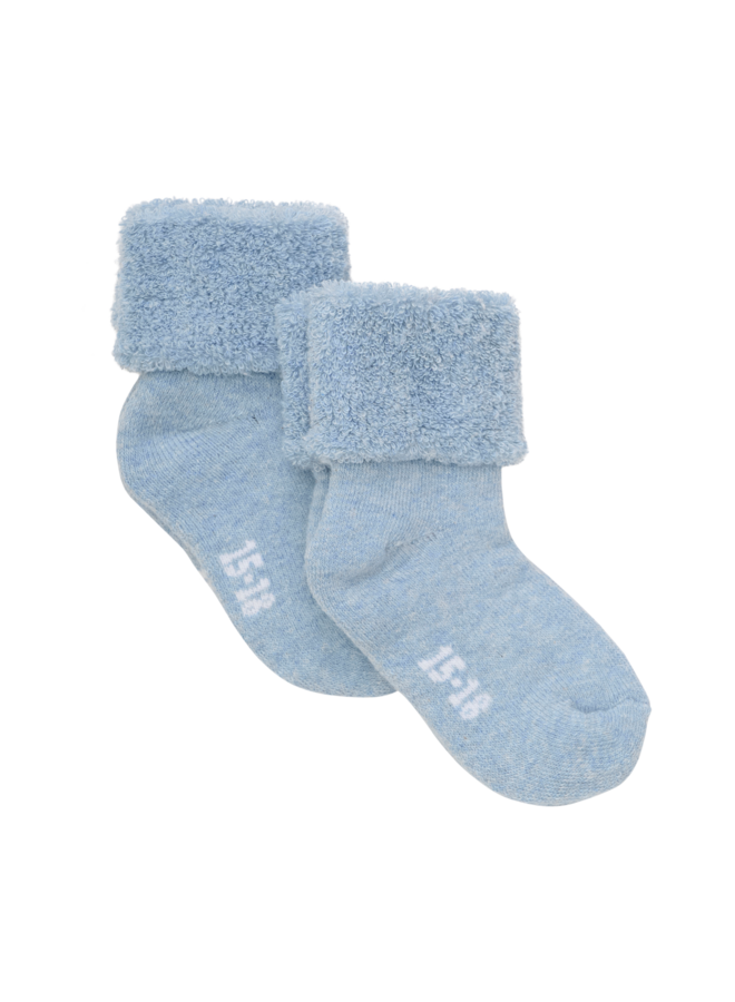 Baby terry sock (2-pack) 6781 | Winter Sky (702)