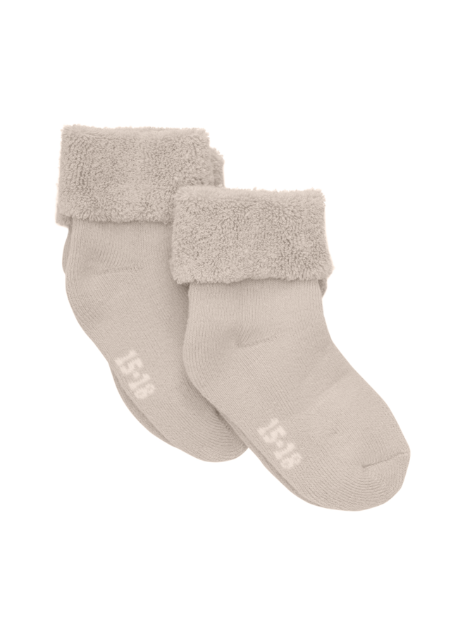 Baby terry sock (2-pack) 6781 | Light Taupe (225)