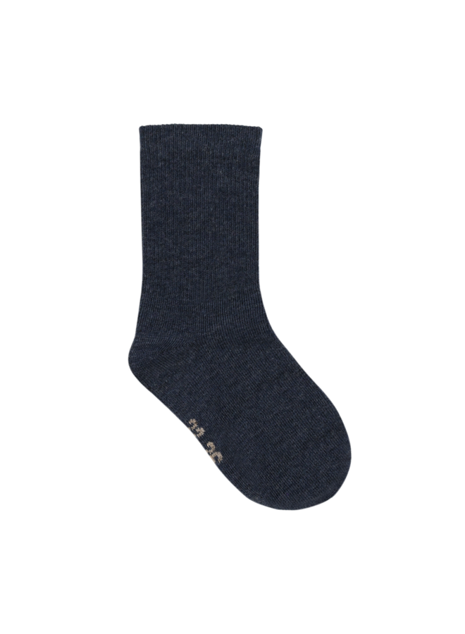 Perfect Basic Socks (2-pack) 6837 | Blue Nights Melange (793)