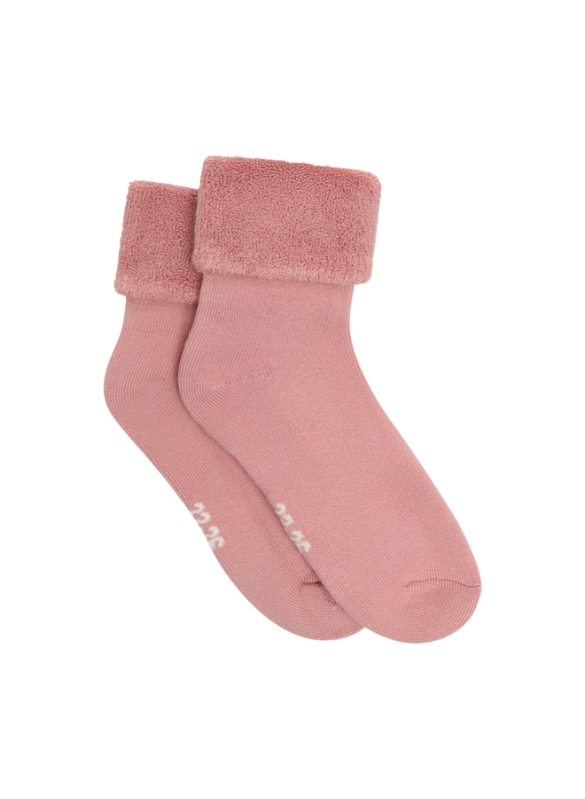 Cozy Velour Socks 6838 | Ash Rose (575)